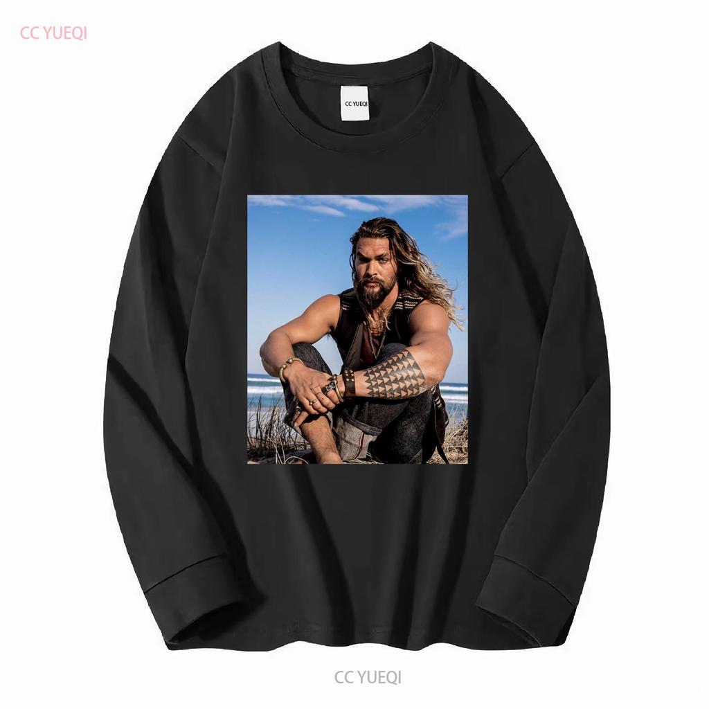 Hot Jason Momoa Sleeveless Top Classic T Shirt Size S 5xl Best Vintage Washed Stretched Designer Clothes Streetwear