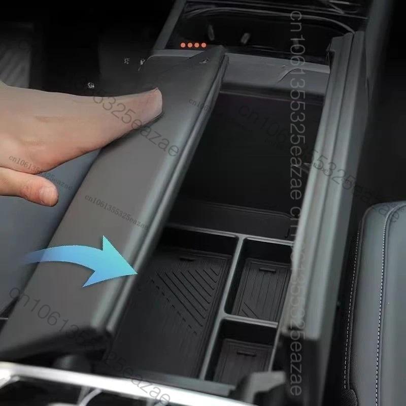 Armrest Box Storage Box For Jaecoo 7 Jaecoo J7 PHEV SHS 2026 2025 2024 Car Central Armrest Storage Box Content Center Console