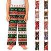 Children's Winter Pants Full Length Long Trousers Printed Pants
