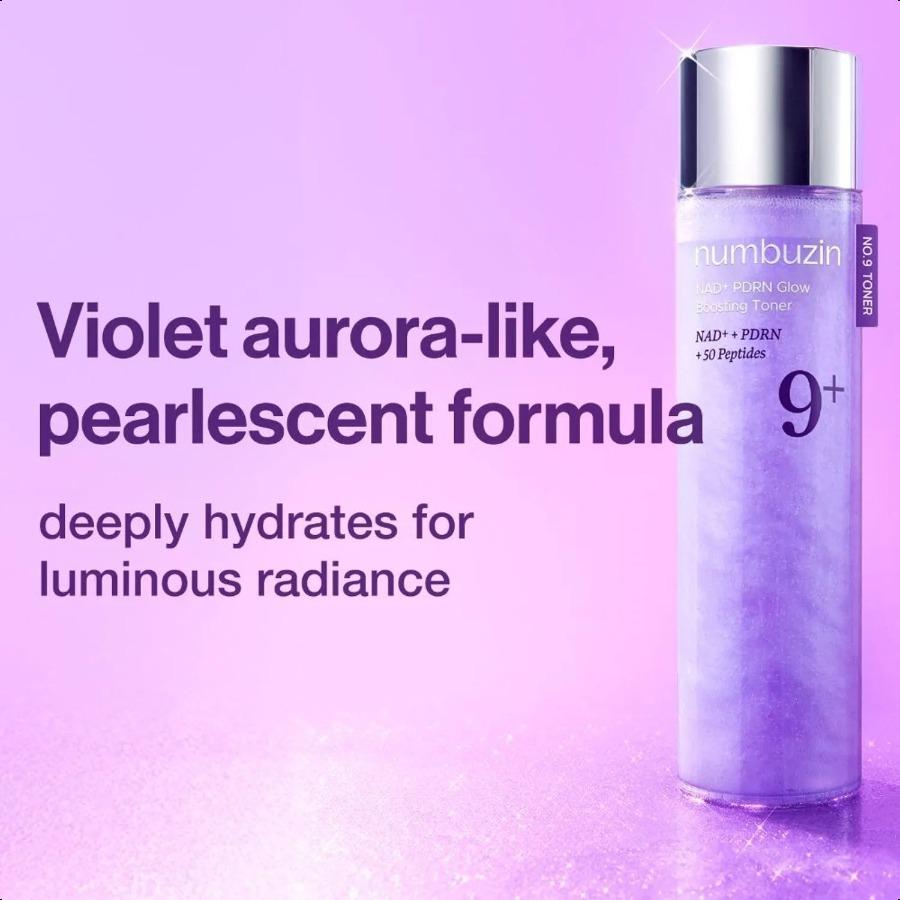 numbuzin No. 9 NAD PDRN Glow Treatment Toner 150ml