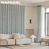1PC NAPEARL 70-80% Shading Degree Jacquard Shading Texture Curtain Lace Curtain for Bedroom Living Room Home Decor