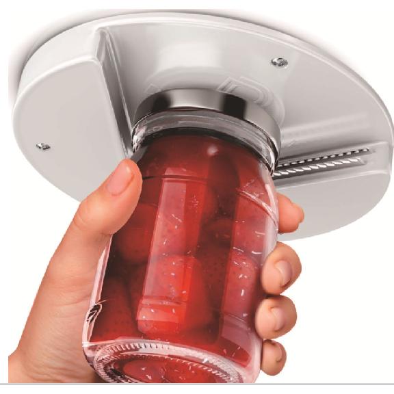 Easy to Use 1pc Easy Twist Under Cabinet Jar Opener ABS Material Manual Bottle Lid Remover One-Handed Operation No Power Requiredl