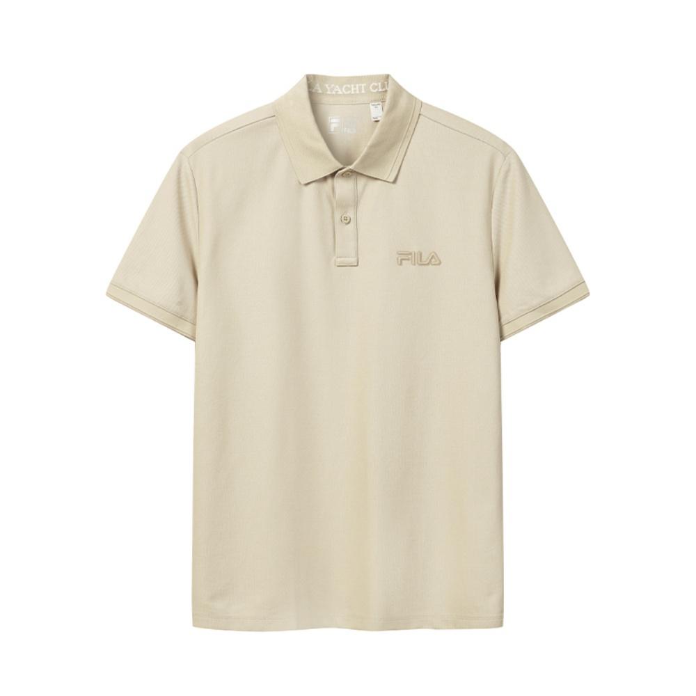 Men's Shirt FILA Heritage Polo Shirt Men's Autumn Fall Brown