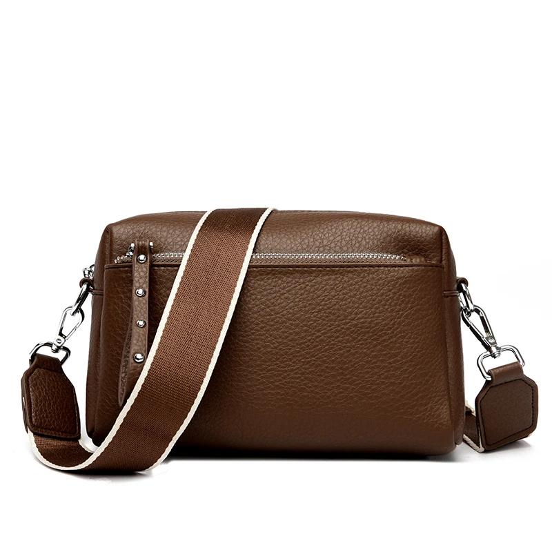 Мода и досуг женская сумка через плечо роскошный кожаный дизайн кошелек и сумки для женщин простота телефон сумки