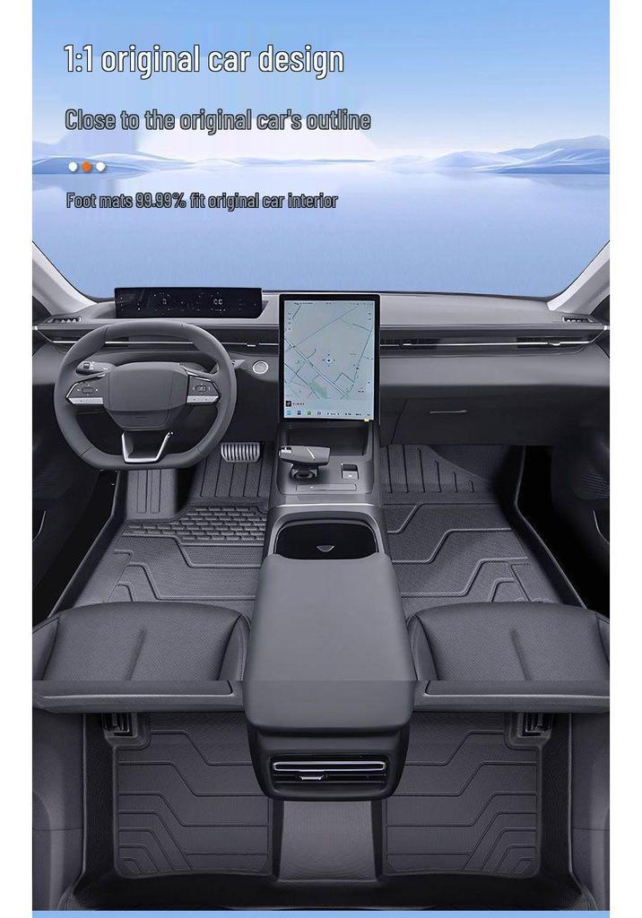 Индивидуальные коврики TPE для BMW X1 - Полное покрытие, Модификация Brilliance