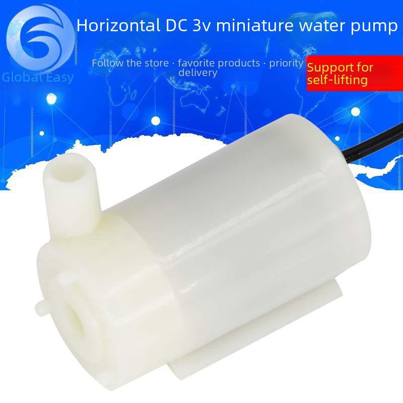 Мини-тихий микропогружной водяной насос для постоянного тока 3 В-5 В, питание от USB, водяное охлаждение и зарядка для мобильных устройств