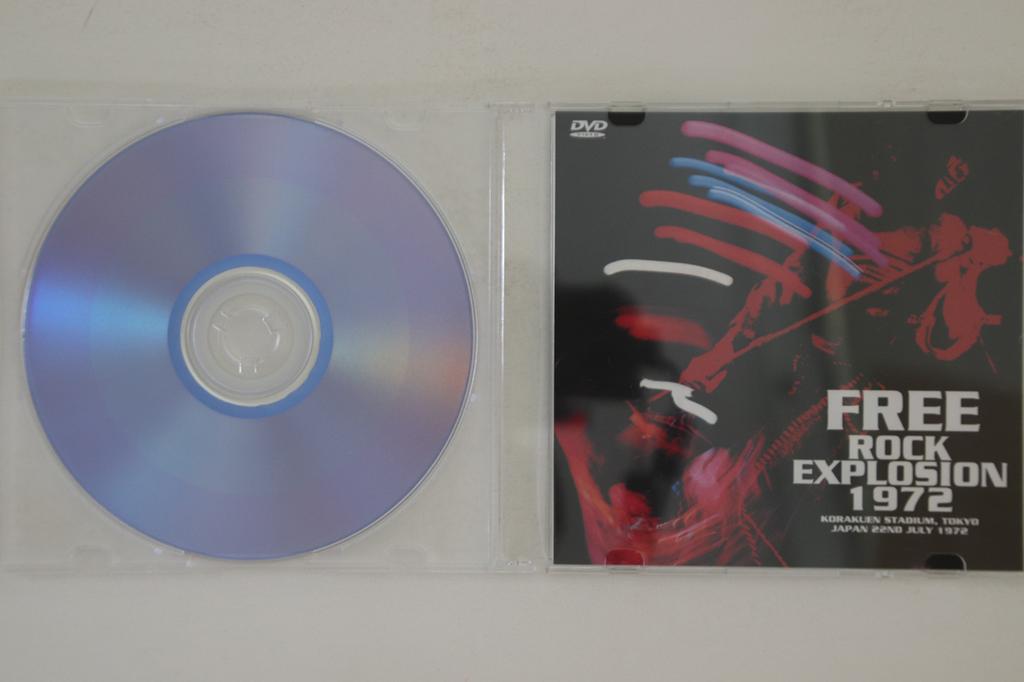 DVD FREE - Rock Explosion 1972 NONE NONE Japan Rock Used