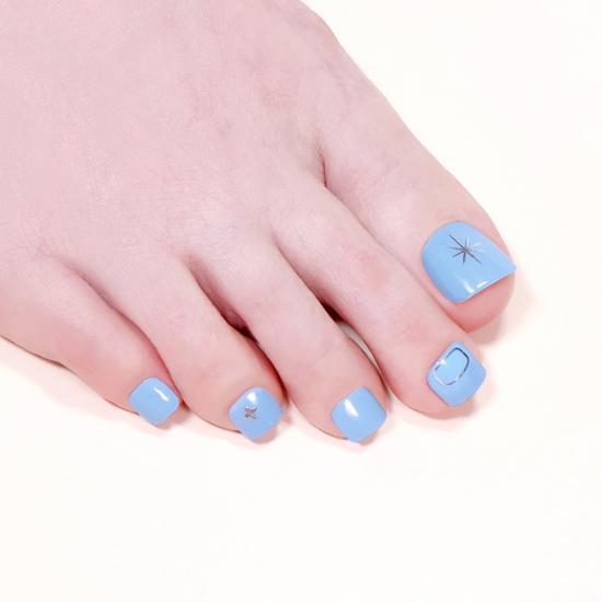 Wake Make Gel Nail/Pedi Наклейки (Легкая посадка+)