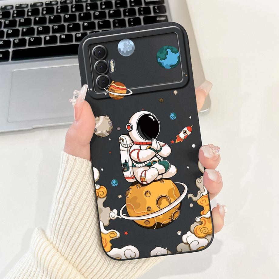 Для Tecno Spark 8P Чехол Мягкий Силиконовый Задний Чехол Панда Мраморный Дракон Кот Астронавт Чехол для Телефона Для Spark8P KG7H KG7 KG7n Capas