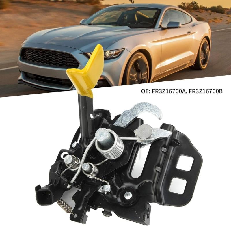 Защелка крышки двигателя для 2015-2019 FR3Z-16700-A FR3Z-16700-B Замена замка капота двигателя автомобиля Автоаксессуар