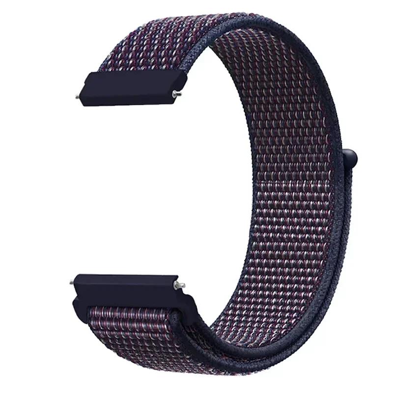 20mm 22mm Nylon Loop For Garmin Venu 3 2/SQ SQ2/Vivoactive 6 5 4 3 Watchband For Garmin Forerunner 745 965 255 245 645 55 158