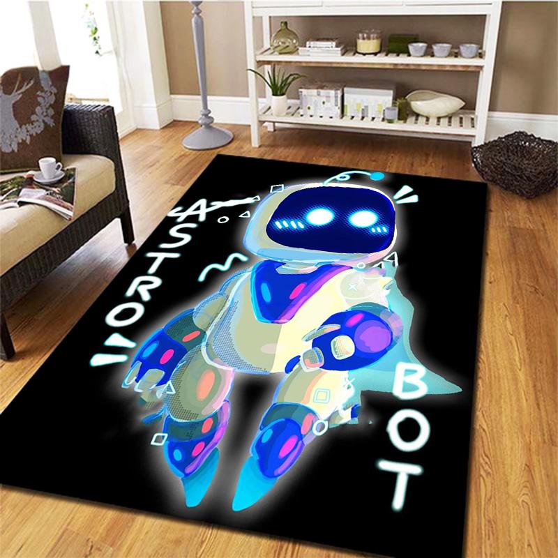 ASTRO BOT Carpet Rug for Living Room Bedroom Home Sofa Decoration,Kids play Non-slip Floor Mat