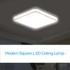 Квадратный потолочный светильник L-ED AC220-V белого цвета для кухни, балкона, крыльца, современный панельный светильник