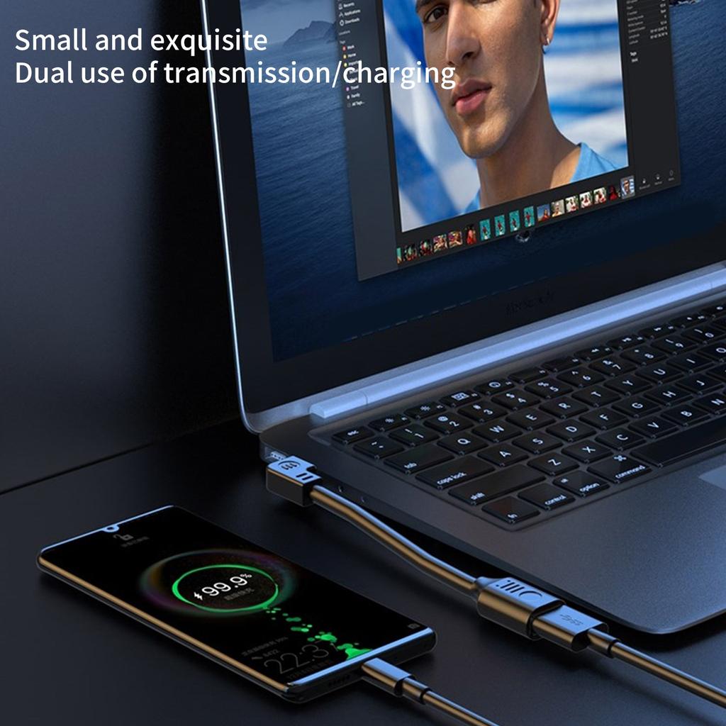 Удлинительный кабель USB 3.0, высокоскоростной USB-удлинитель, 90 градусов, между мужчинами и женщинами, передача данных 5 Гбит/с для удлинителя мыши