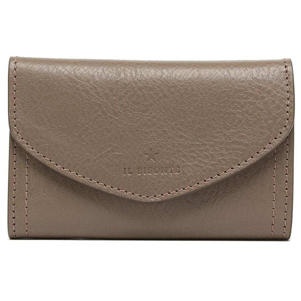 Key Case Gray IL BISONTE SKH150 PV0001 GY103B ESPERIA TORTORA [IL BISONTE] [Item]