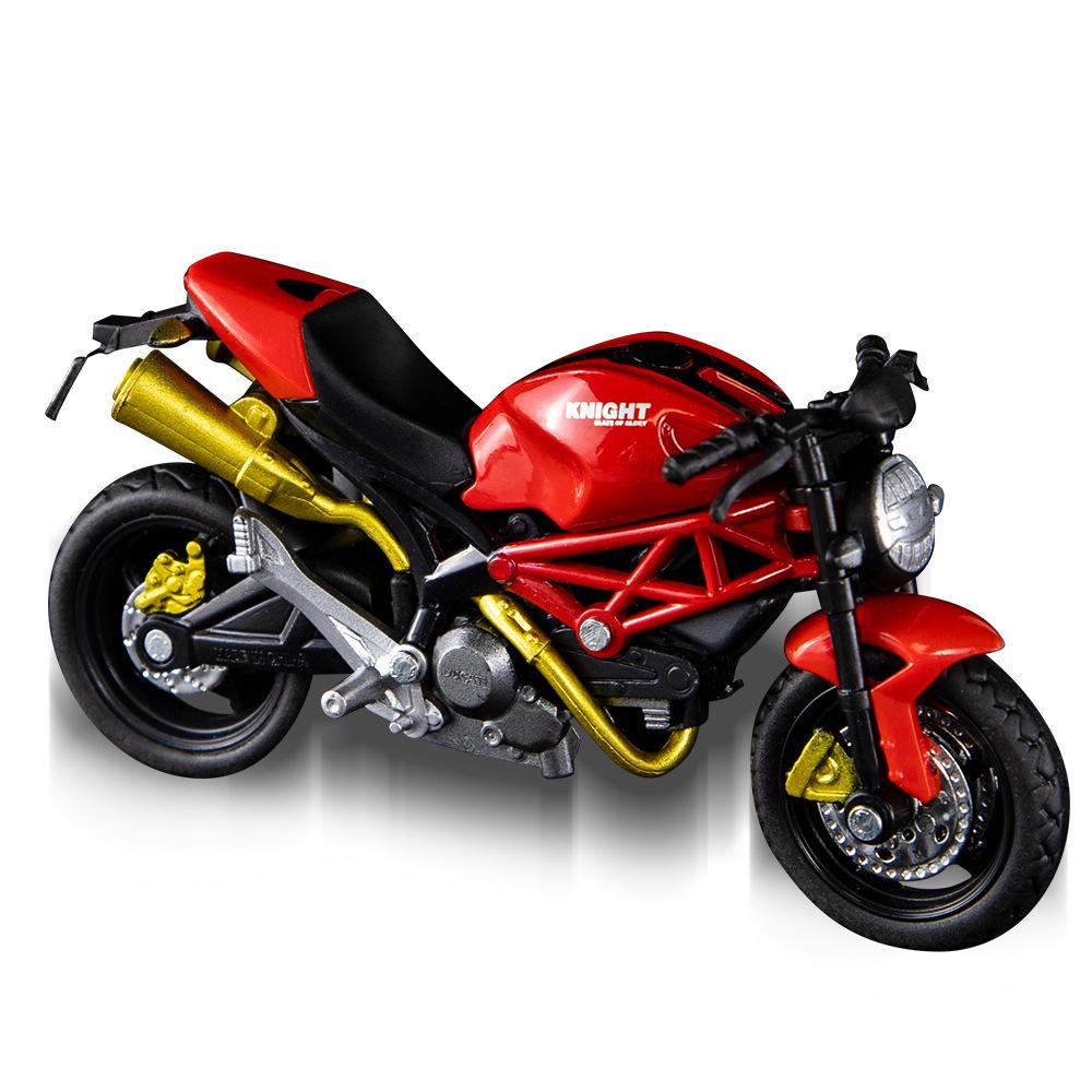 Масштаб 1/18 Monster 795, литая под давлением модель мотоцикла, игрушка для детей, Подарочная коллекция для мальчиков и девочек