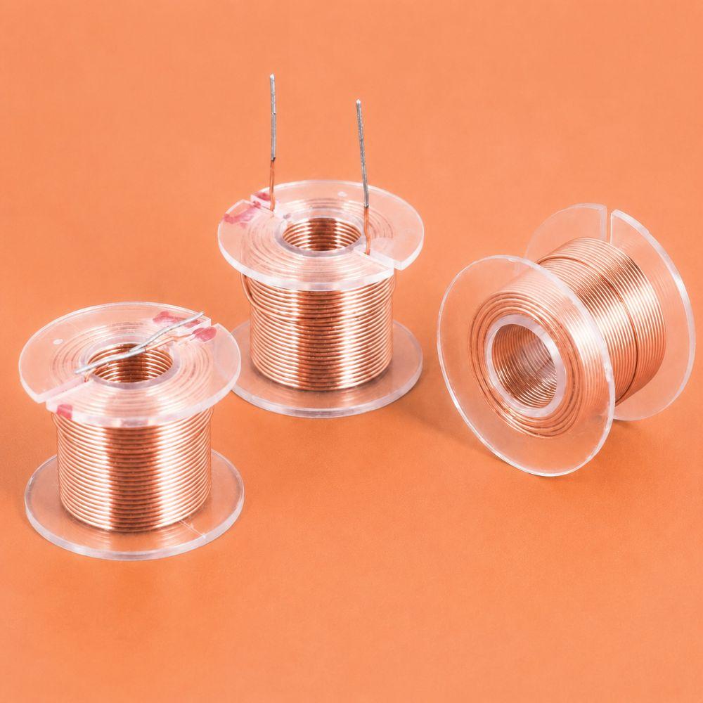 Copper Speaker Crossover Inductor Coil 0.6mm Audio Coil Durable Speaker Coil