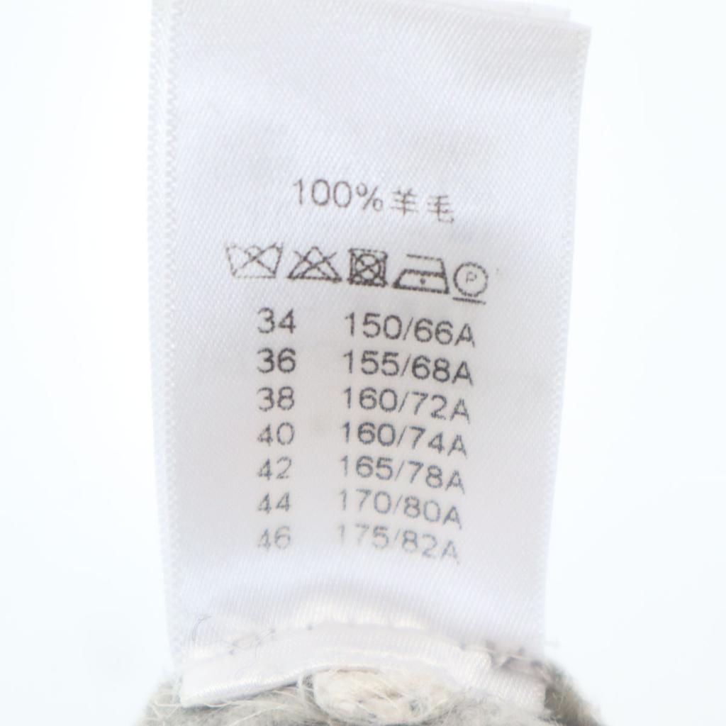 Celine Made In Portugal Wool Pants 36 Gray Women Used