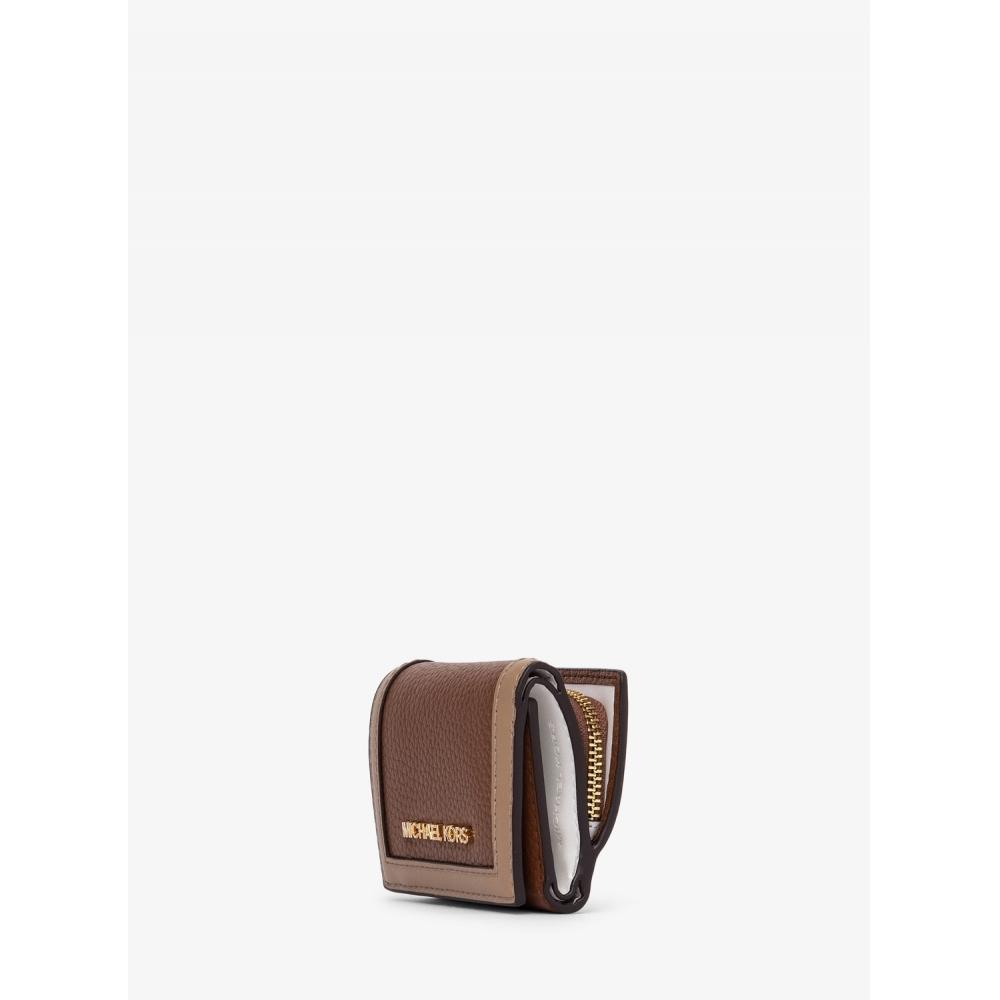 Michael Kors [japan Limited] Jet Set Travel Trifold Zip Wallet Extra Small 35f4gtvd0t2894 Luggage Multi