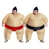 Sumo Costume Wrestler Inflatable Suit Blow Up Party Outfit Cosplay Dress Kid Men