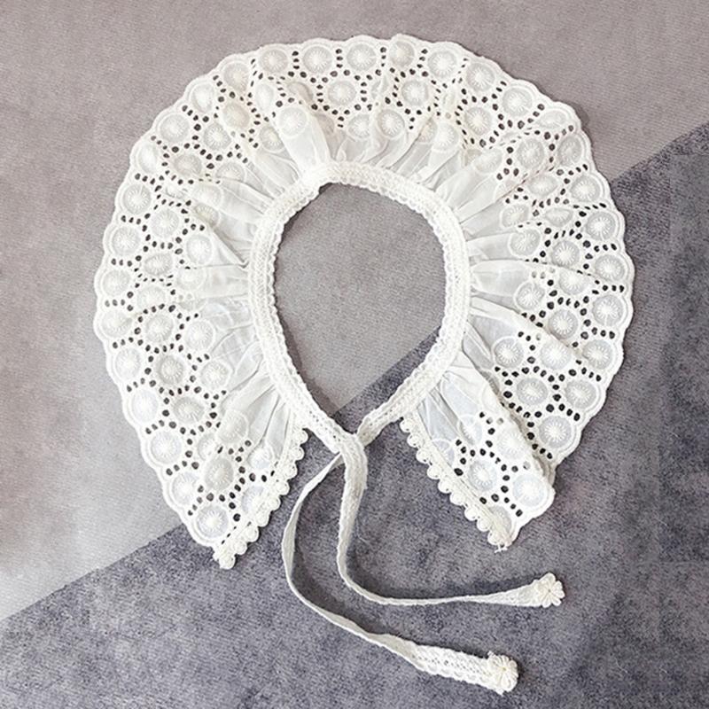 Съемный воротник Детский воротник с вышивкой Воротник-обманка Ложный воротник Кружевной воротник