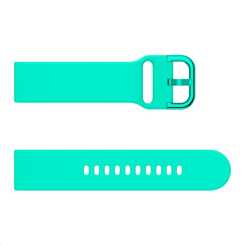 22mm 20mm Silicone Strap Watchbands For Samsung Galaxy Watch 42m 46mm Active 2 Gear S2 S3 Honor Amazfit BIP Huawei Watch Gt 2 Bracelet Wristband