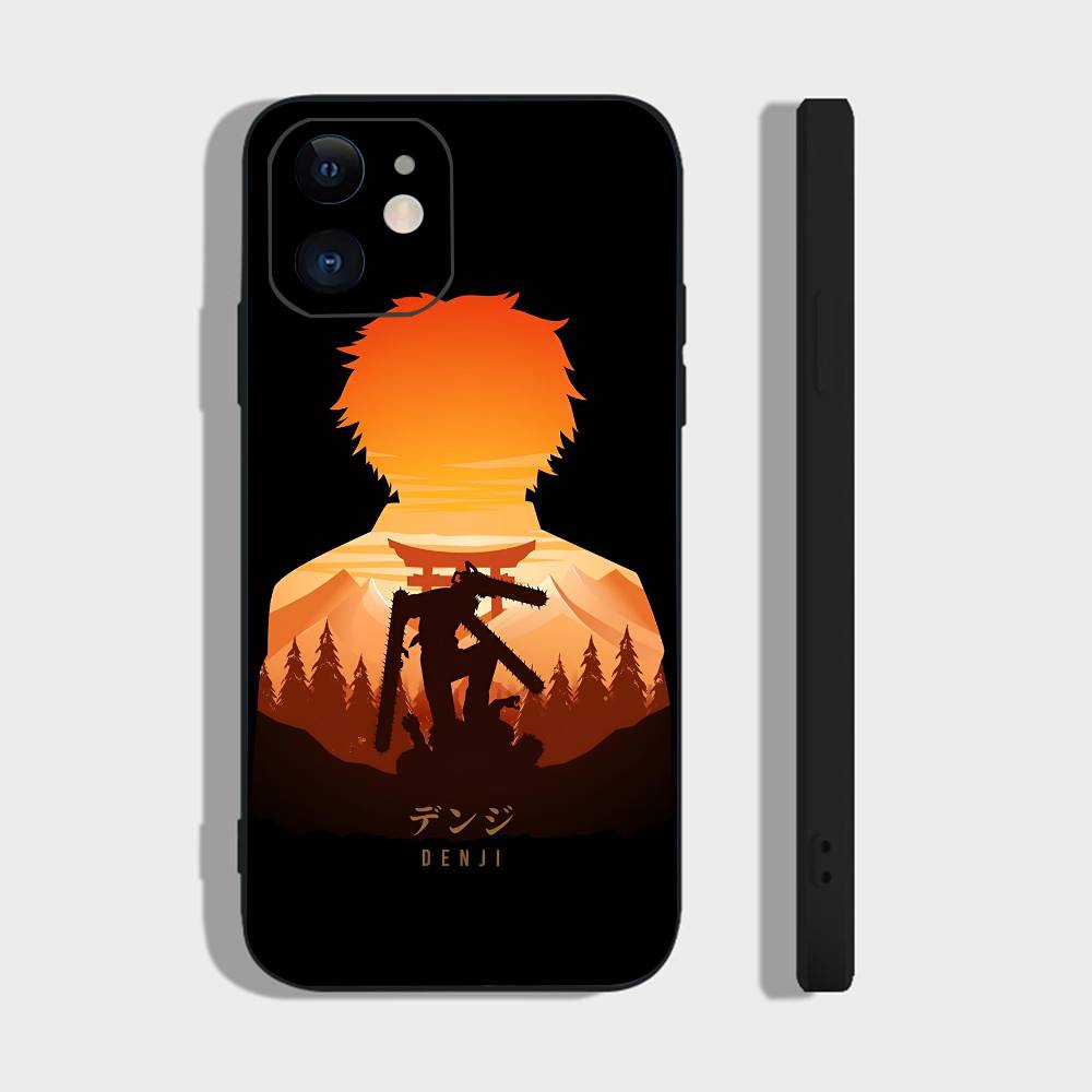 Денджи Человек-бензопила Для iPhone 17 Air 16 Pro Max 15 14 13 Полное покрытие Антиударное MagSafe Чехол