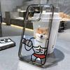 Забавный мускулистый щенок подходит для чехла на мобильный телефон iPhone17 16pro с мелкими отверстиями x Apple 14 полноразмерный 15 противоударный нишевый