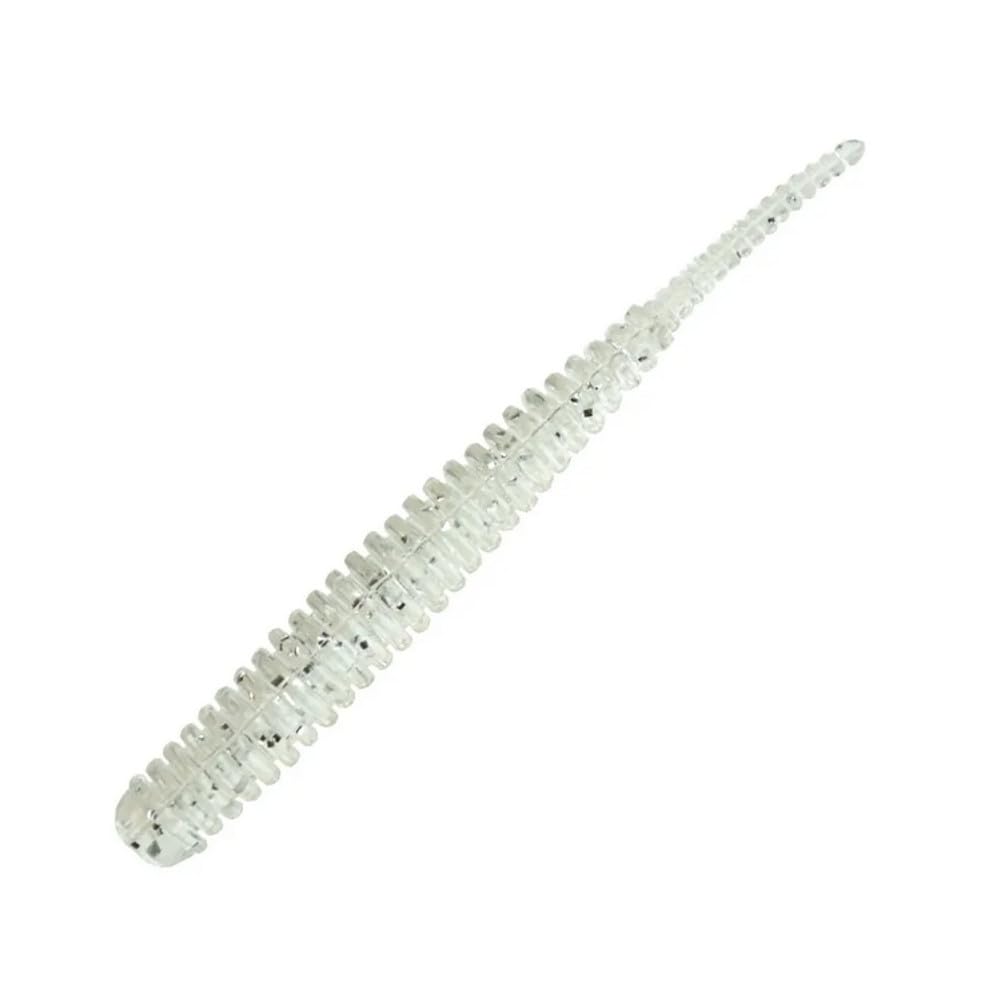 Reins Funya Funya Aji Adder Мягкая приманка, 2 дюйма, Aji King Silver, 12 штук