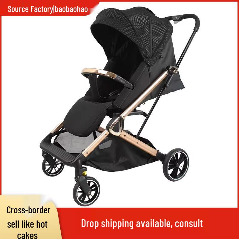 Baby Good CK2 Lightweight Two-Way Stroller, 0-3 Years, Sit & Lie, Folding Design