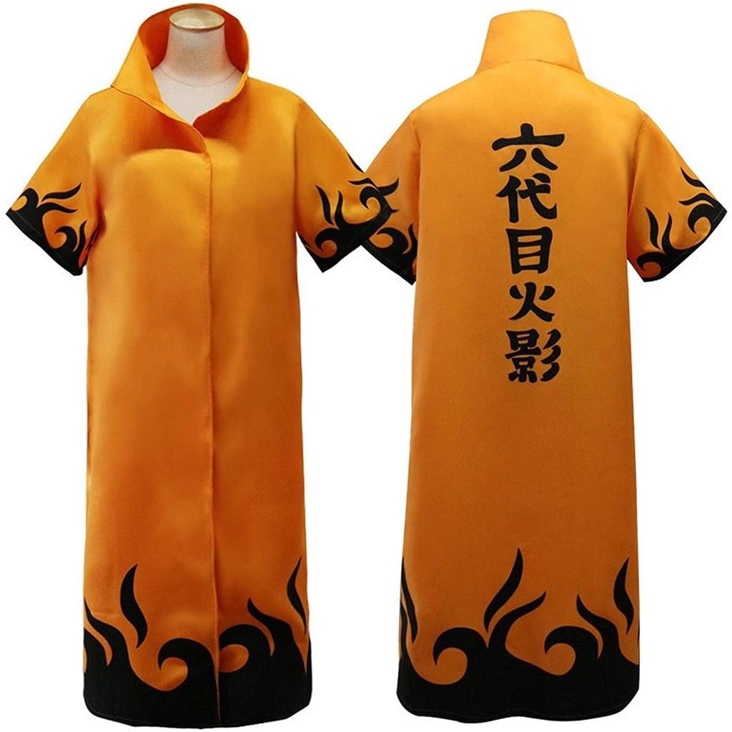 Наруто Сяо Какаши Минато Учиха Обито Костюм для косплея Униформа Халат Для детей и взрослых