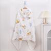Rabbit Cartoon Blanket Wrap Cotton Sleepwear Bathrobe Cloak Hooded Cape Towels  Beach