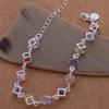 SAY 925 Sterling Silver Bracelets Colored zircon For Women Exquisite Student Girlfriend Jewelry Accessories Wedding Fashion Gift