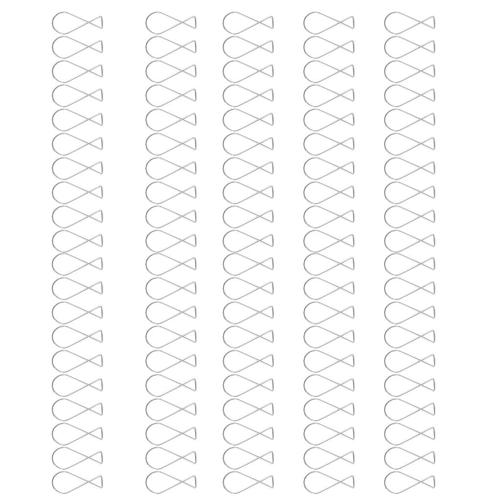 100 шт. подвесной крючок оцинкованная сталь автоматические отскакивающие зажимы потолочные декоративные пряжки