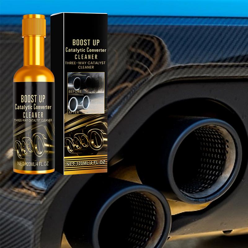 Catalytic Converter Cleaner Catalytic Converter Cleaning Tool 120ml Automotive Cylinder Head Cleaning Tool Exhaust System
