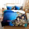 3D Printing Anime Kawaii School Rumble Bedding Set Single Twin Full Queen King Size Bed Set Adult Kid Bedroom Duvet Cover Sets