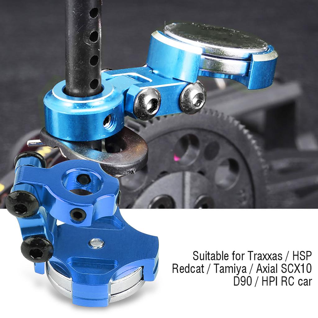 2 шт. Аксессуары для модельных машин Металлические Магнитные Скрытые Крепления для кузова для Радиоуправляемой машины (Темно-синий)