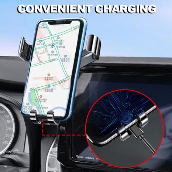 360° Rotating Car Phone Holder For -2024 Toyota Corolla With 8" Touchscreen