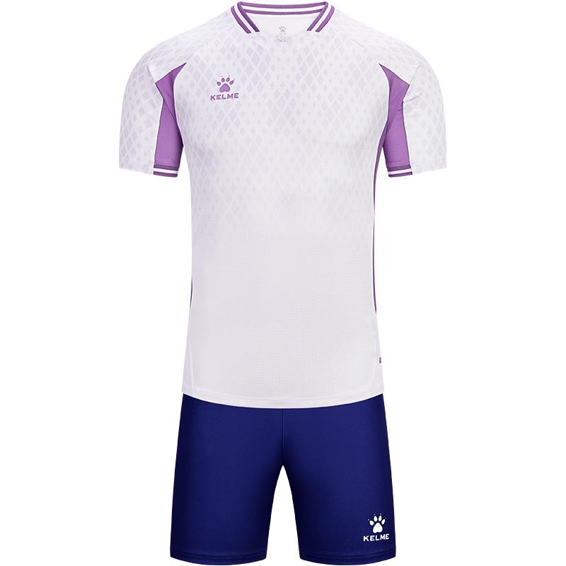 Футбольная форма Kelme Индивидуальная командная форма Официальный оригинальный комплект с принтом Мужская форма для матчей с коротким рукавом