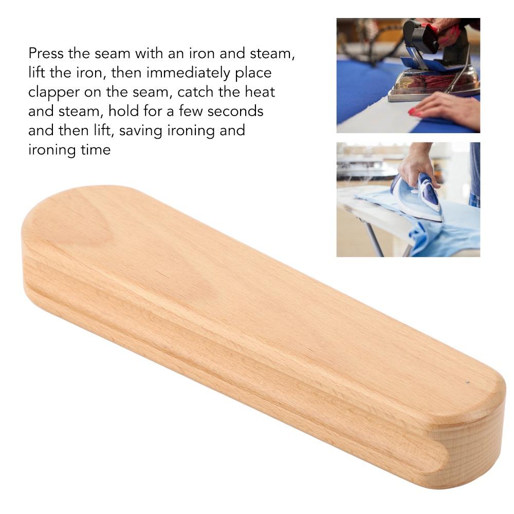 Eco Friendly Clapper Sewing Tool Ergonomic Design Wooden Clapper Tailor Clapper Garment Making