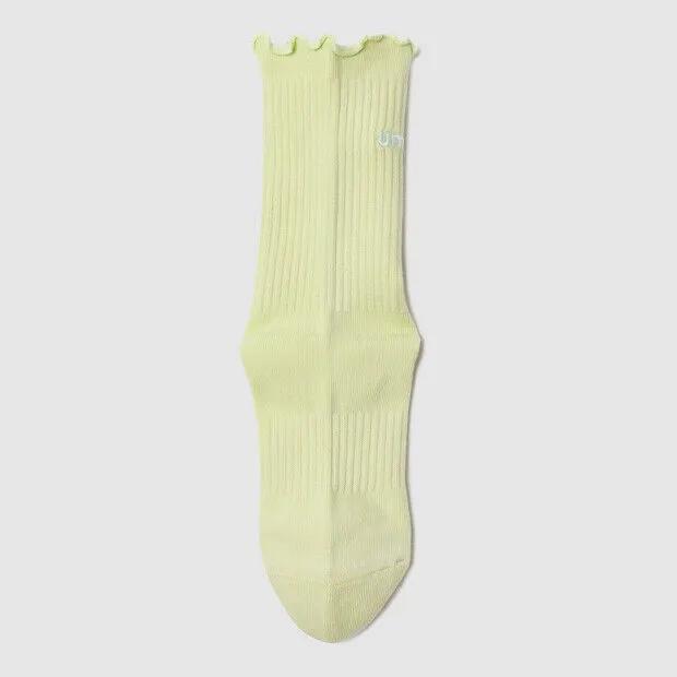 Женские носки с рюшами, мятные UR122CSC26