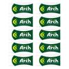 Ластик Sakura Craypas Arch 60 10 штук RAF60-10P