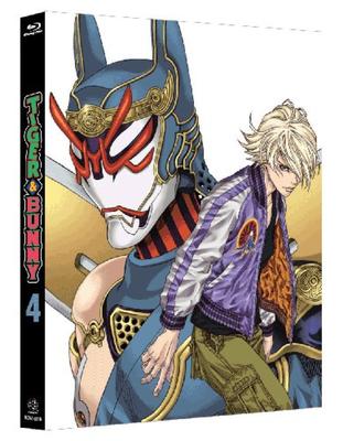 TIGER BUNNY 4 & (Ограниченный выпуск) [Блю рей]