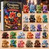 Cute Dragon Gift Sets Advent Calendar 2026, 24 Day Bookish Christmas Countdown with Holiday Box Gifts Mini Acrylic Dragons, Fantasy Book Lover