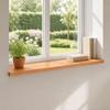 Window Sills 2 pcs Painted 160 x 25 x 2 cm Solid Wood Beech