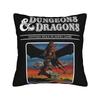Dungeon Dragon DnD Экспертный Набор Наволочка Мягкий Полиэстер Чехол для Подушки Декоративный Чехол для Подушки-Пледа Домашний На молнии 40*40см