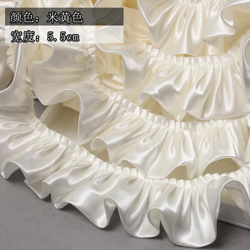 2Meters Satin Ribbons For Decoration Party Dress Sewing Accessories Needlework Handmade Material Lace Trim Fabric Pram DIY Item