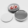 4Pcs 56mm 60mm 62mm 57mm Car Wheel Center Hub Cap Stickers Accessory For Toyota Rav4 Yaris Avensis Corolla Camry crown Rim Cover