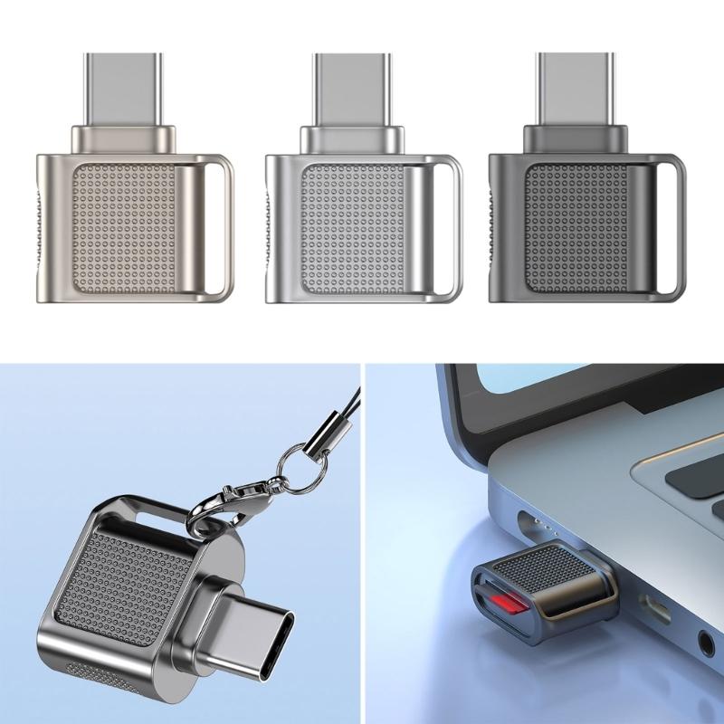 Высокопроизводительный USB3.0 Type C адаптер для карт памяти TFs MicroSDs для быстрой передачи и хранения данных