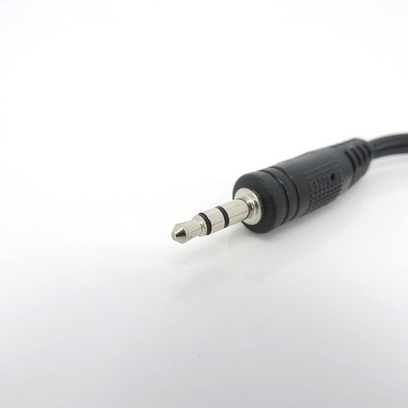 3,5 мм стерео 3-полюсный разъем «папа» на 2 разъема RCA «мама» RCA аудио провод кабель-адаптер-переходник